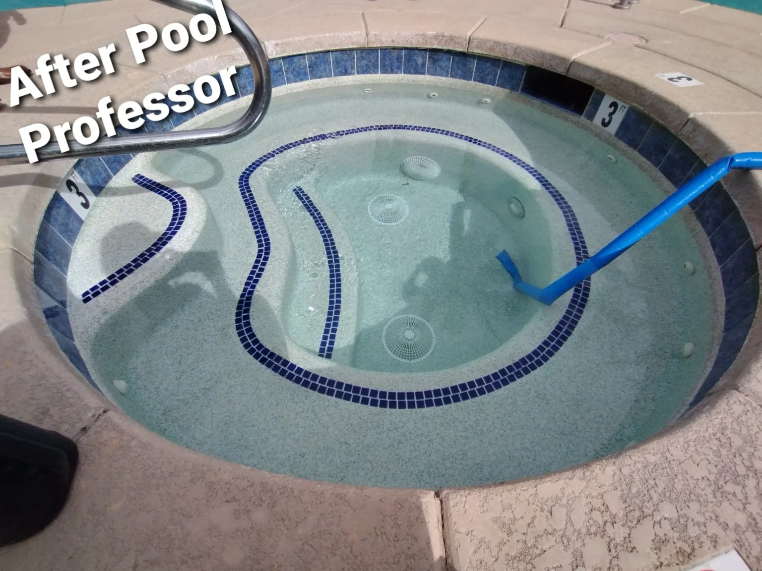 Spa after cleanup